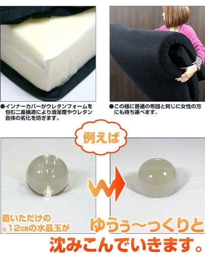 Amazon｜ottostyle.jp 低反発マットレス 8cm クイーンサイズ (高密度